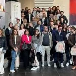 Photo groupé des élèves de l'EM Normandie Compétences pendant leur rentrée